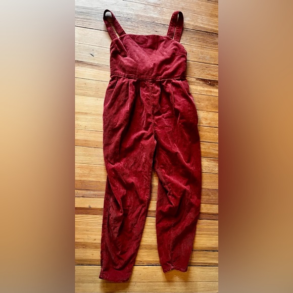 Free People Terracotta Jumpsuit - Picture 3 of 5